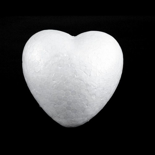 Polisztirol szív Ø10 cm2 - 2db.