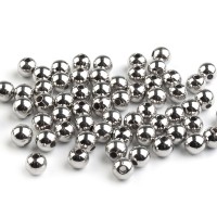 Műanyag teklagyöngyök / Glance Metalic gyöngyök Ø6 mm20 - 20g