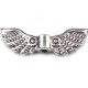 Fém köztes gyöngy angyal szárny 7x22mm10 - 10db.