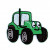 13 pasztellzöld traktor