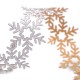 Karácsonyi öntapadós paszomány hópelyhek szélessége 35 mm 13.5m