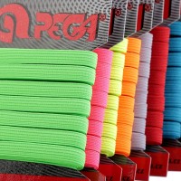 Gumipertli / gumiszalag kártyán szélessége 7 mm színes CSEH TERMÉK 1card