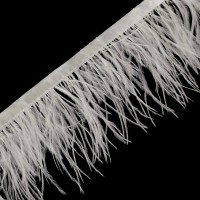 Paszomány - strucc toll szélessége  8-11 cm 1m