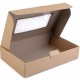 Ablakos ajándékdoboz süteményes doboz10 - 10db.