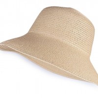 Női nyári papírszalma kalap 1db.