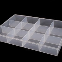 Műanyag tároló doboz 23x34,5x4,5 cm 1db.