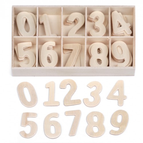 Fa számok dobozban 1box