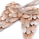 Dekoráció fából készült angyal szárnyak 25x30 cm 1db.