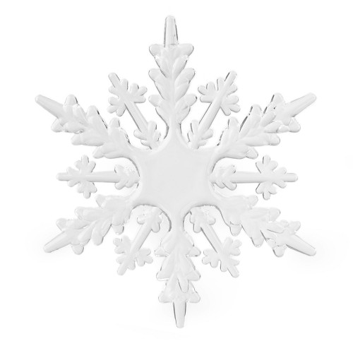 Dekorációs hópihe Ø16 cm akasztható 1db.