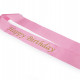 Lakodalmi szatén serpa Happy Birthday szélessége 9,5 cm 1db.