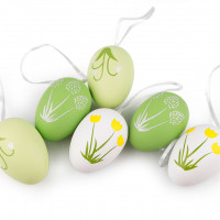Húsvéti tojás akasztható 6db.