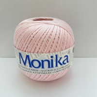 Monika horgoló fonal 3214, világos rózsaszín